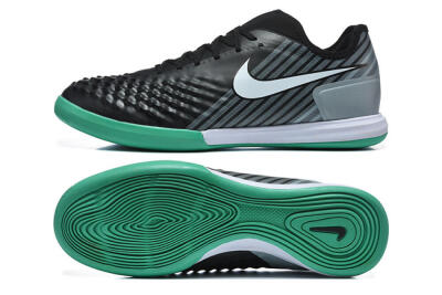 Nike MagistaX Finale 2 IC Football Shoes - Black/Aqua Green/Gray