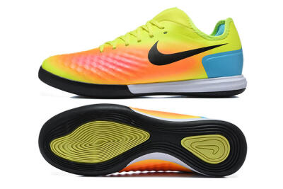 Nike MagistaX Finale 2 IC Football Shoes - Yellow/Neon Green/Fiery Orange