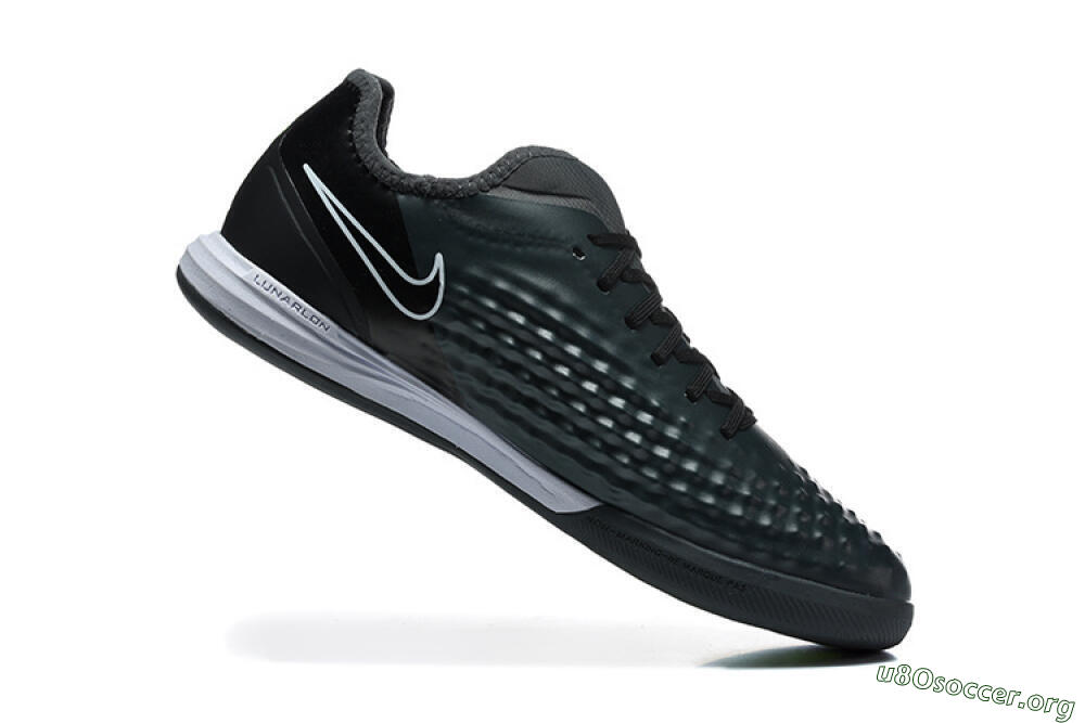 Nike MagistaX Finale 2 IC Football Shoes - Black/Vibrant Green/White 7