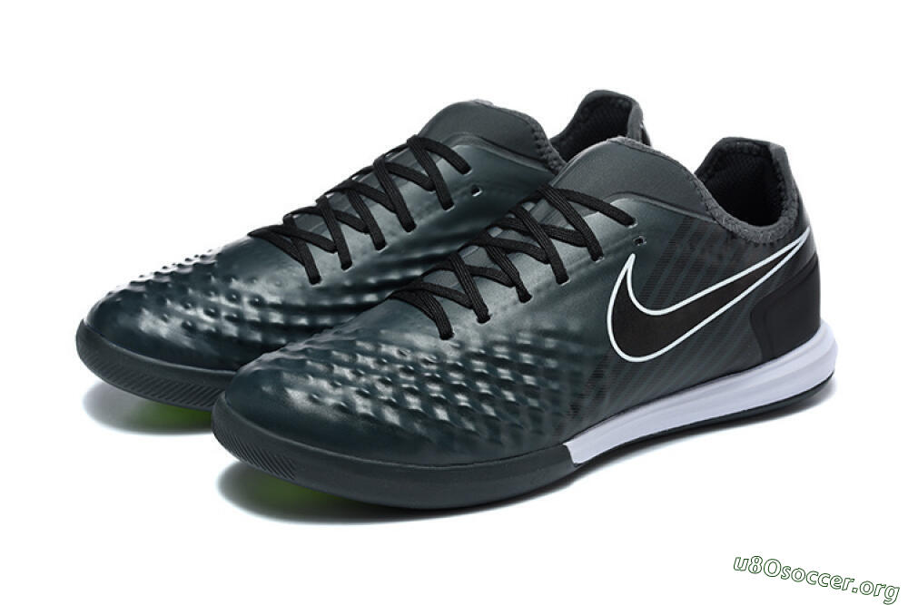 Nike MagistaX Finale 2 IC Football Shoes - Black/Vibrant Green/White 5