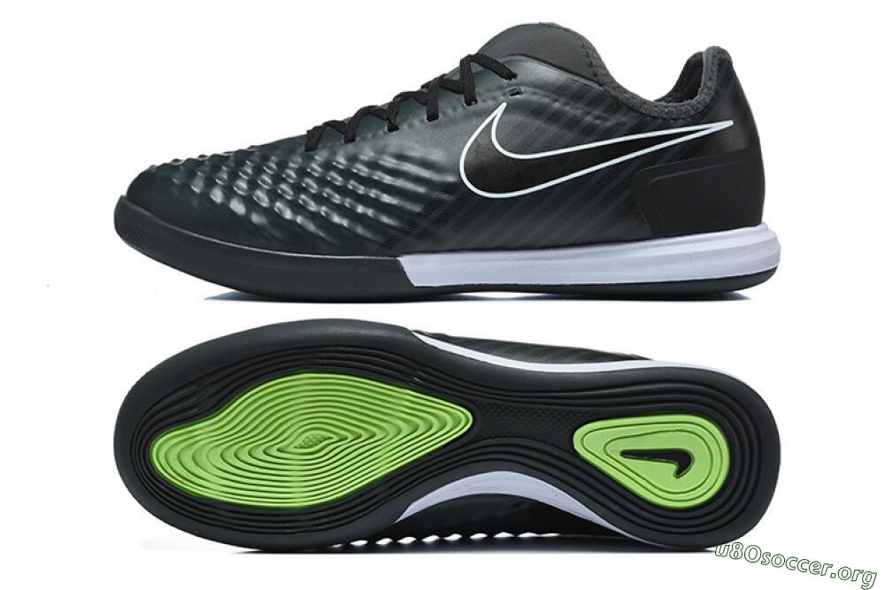 Nike MagistaX Finale 2 IC Football Shoes - Black/Vibrant Green/White 1