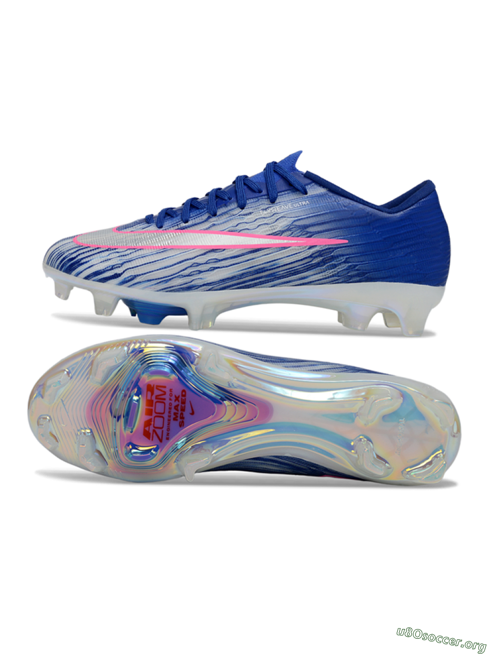 Nike Air Zoom Mercurial Superfly 11 FG Football Boots - Blue/Electric Blue/Neon Pink 1