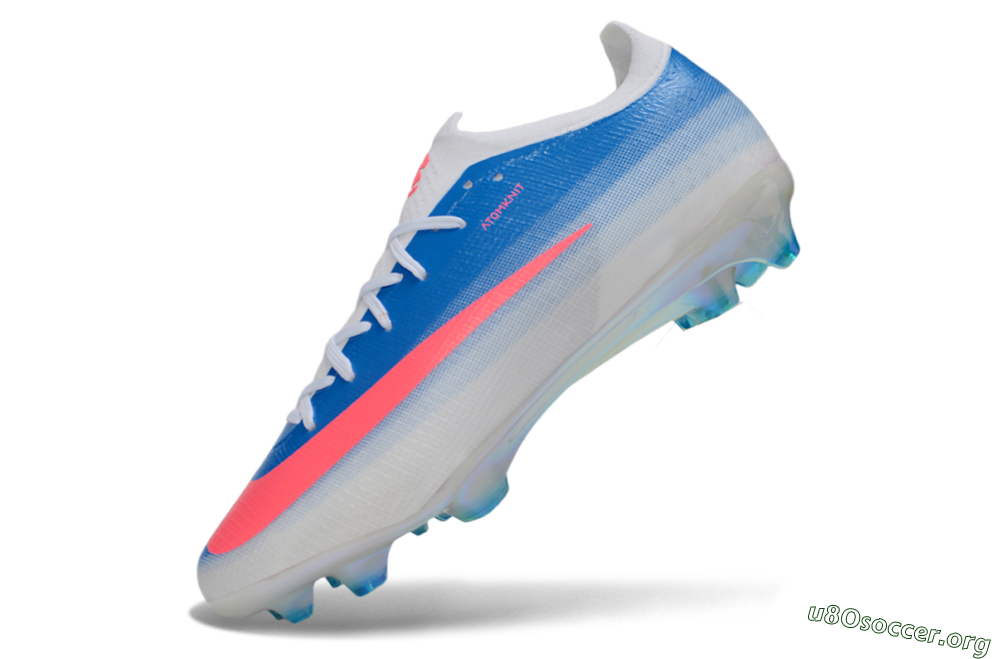 Nike Air Zoom Mercurial Vapor 17 Elite FG Football Boots - Blue/Neon Pink/White 5