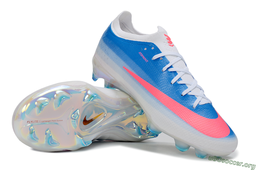 Nike Air Zoom Mercurial Vapor 17 Elite FG Football Boots - Blue/Neon Pink/White 1