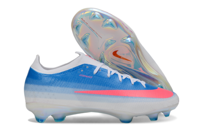 Nike Air Zoom Mercurial Vapor 17 Elite FG Football Boots - Blue/Neon Pink/White