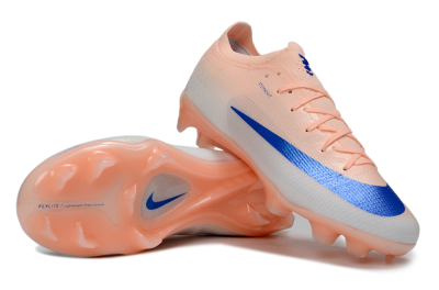 Nike Air Zoom Mercurial Vapor 17 Elite FG Football Boots - Peach/Electric Blue/Soft Coral