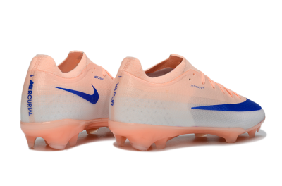 Nike Air Zoom Mercurial Vapor 17 Elite FG Football Boots - Peach/Electric Blue/Soft Coral