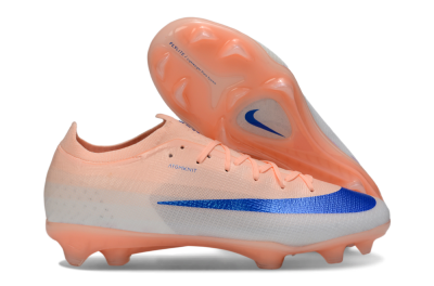 Nike Air Zoom Mercurial Vapor 17 Elite FG Football Boots - Peach/Electric Blue/Soft Coral