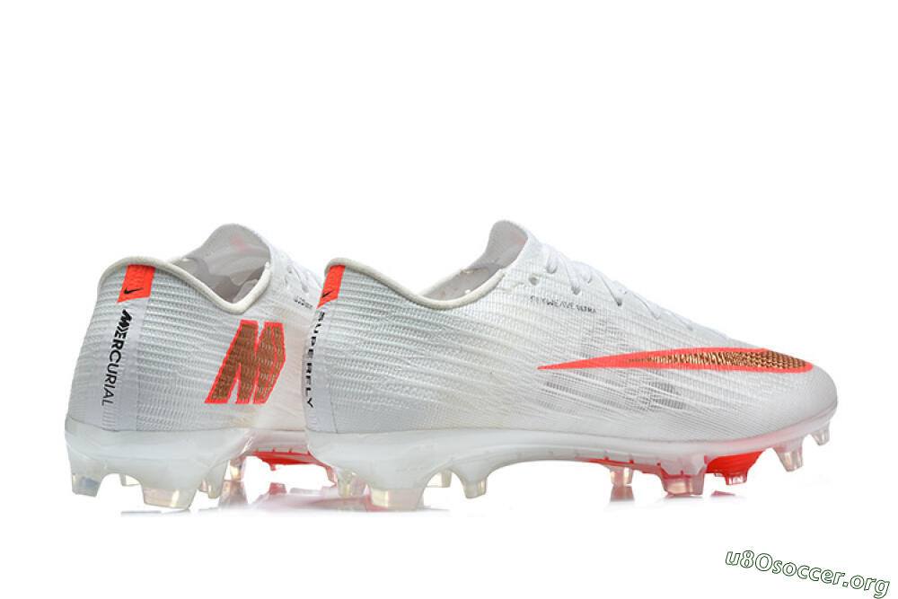 Nike Air Zoom Mercurial Superfly 11 FG Football Boots - White/Bright Red/Crystal Clear 9