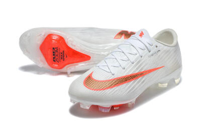 Nike Air Zoom Mercurial Superfly 11 FG Football Boots - White/Bright Red/Crystal Clear