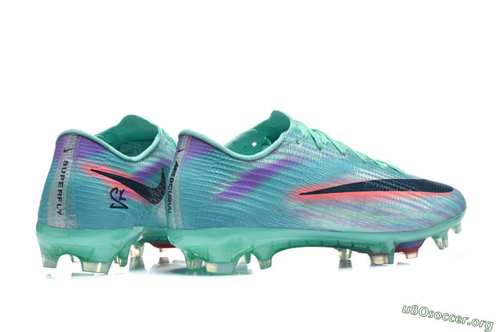 Nike Air Zoom Mercurial Superfly 11 FG Football Boots - Aqua/Mint Green/Coral Pink 9