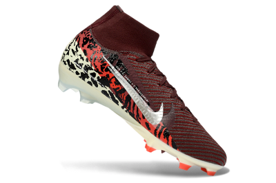Nike Air Zoom Mercurial Superfly 10 Elite FG Football Boots - Maroon/Scarlet Blaze/Crimson Spice