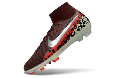 Nike Air Zoom Mercurial Superfly 10 Elite FG Football Boots - Maroon/Scarlet Blaze/Crimson Spice