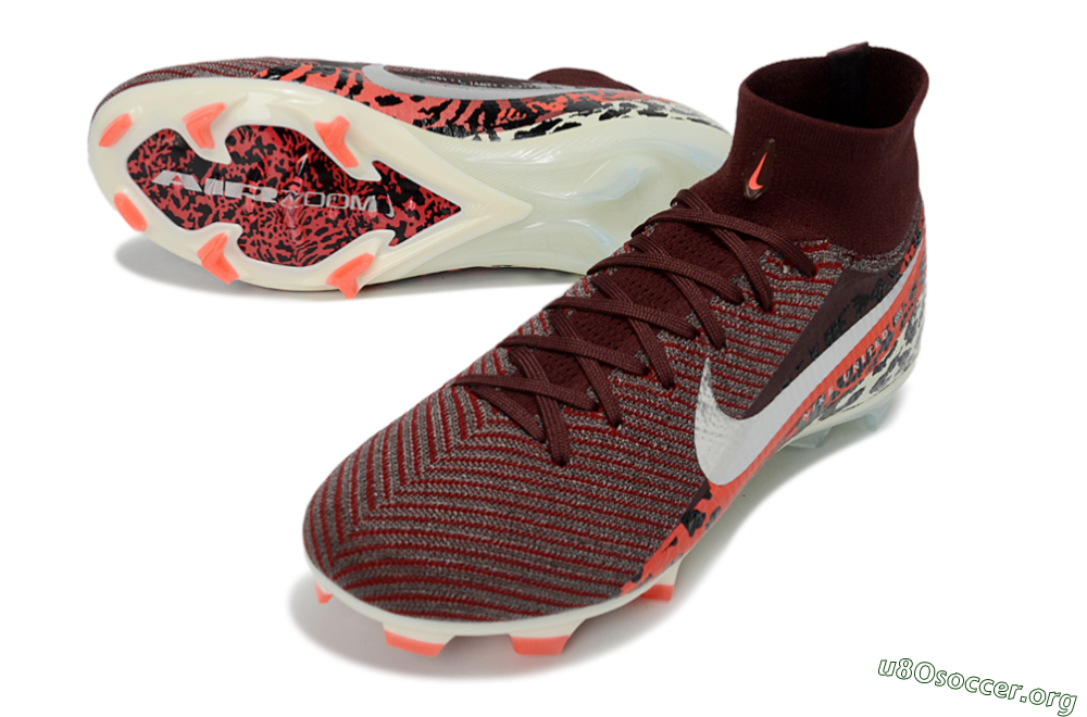 Nike Air Zoom Mercurial Superfly 10 Elite FG Football Boots - Maroon/Scarlet Blaze/Crimson Spice 0
