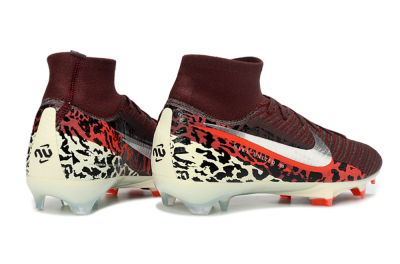 Nike Air Zoom Mercurial Superfly 10 Elite FG Football Boots - Maroon/Scarlet Blaze/Crimson Spice