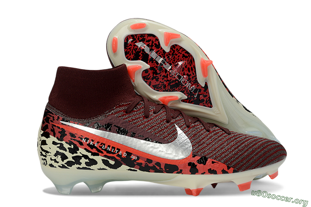 Nike Air Zoom Mercurial Superfly 10 Elite FG Football Boots - Maroon/Scarlet Blaze/Crimson Spice 2