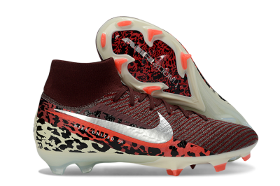 Nike Air Zoom Mercurial Superfly 10 Elite FG Football Boots - Maroon/Scarlet Blaze/Crimson Spice