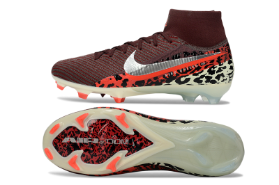 Nike Air Zoom Mercurial Superfly 10 Elite FG Football Boots - Maroon/Scarlet Blaze/Crimson Spice