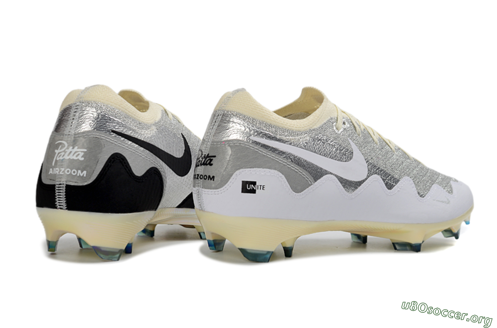 Nike Air Zoom Mercurial Vapor 16 Elite FG Football Boots - Black/Golden Grey/White 6