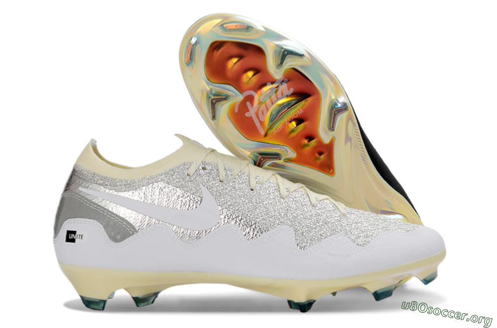 Nike Air Zoom Mercurial Vapor 16 Elite FG Football Boots - Black/Golden Grey/White 2