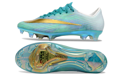Nike Air Zoom Mercurial Superfly 11 FG Football Boots - Aqua/Sea Green/Metallic Gold
