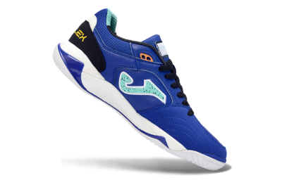 Joma Top Flex IC Football Shoes - Blue/Aquatic Blue/White