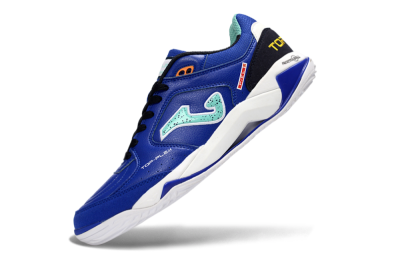 Joma Top Flex IC Football Shoes - Blue/Aquatic Blue/White
