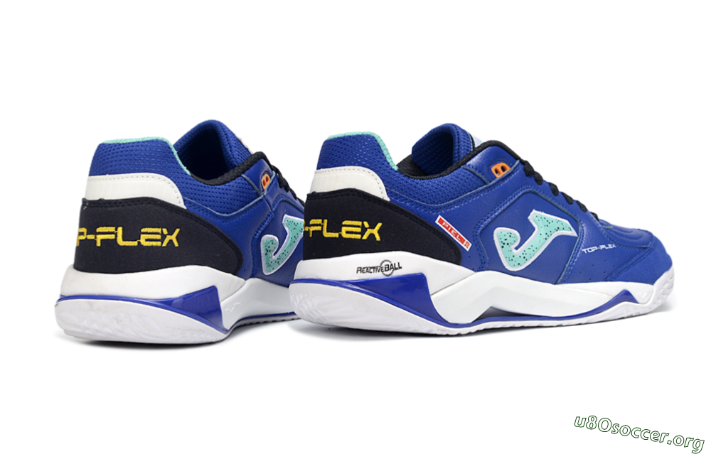 Joma Top Flex IC Football Shoes - Blue/Aquatic Blue/White 6