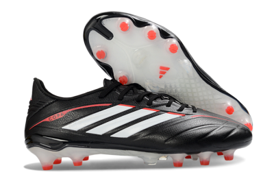 Adidas Copa Pure 4 Elite FG Football Boots - Black/Crimson Red/White