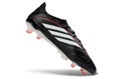 Adidas Copa Pure 4 Elite FG Football Boots - Black/Crimson Red/White