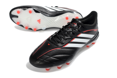 Adidas Copa Pure 4 Elite FG Football Boots - Black/Crimson Red/White