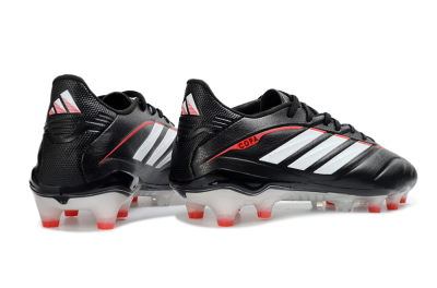 Adidas Copa Pure 4 Elite FG Football Boots - Black/Crimson Red/White