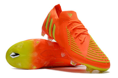 Adidas Predator Edge.1 Low FG Football Boots - Orange/Yellow
