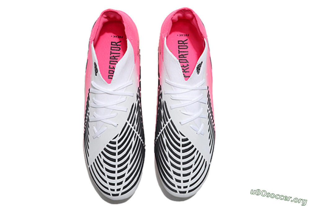 Adidas Predator Edge.1 FG Football Boots - White/Pink 4