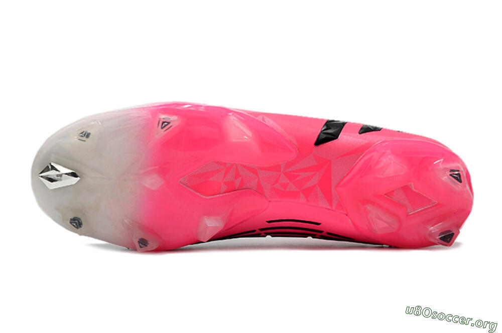 Adidas Predator Edge.1 FG Football Boots - White/Pink 6