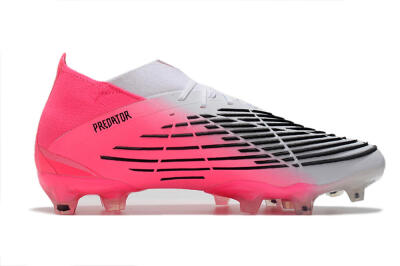 Adidas Predator Edge.1 FG Football Boots - White/Pink