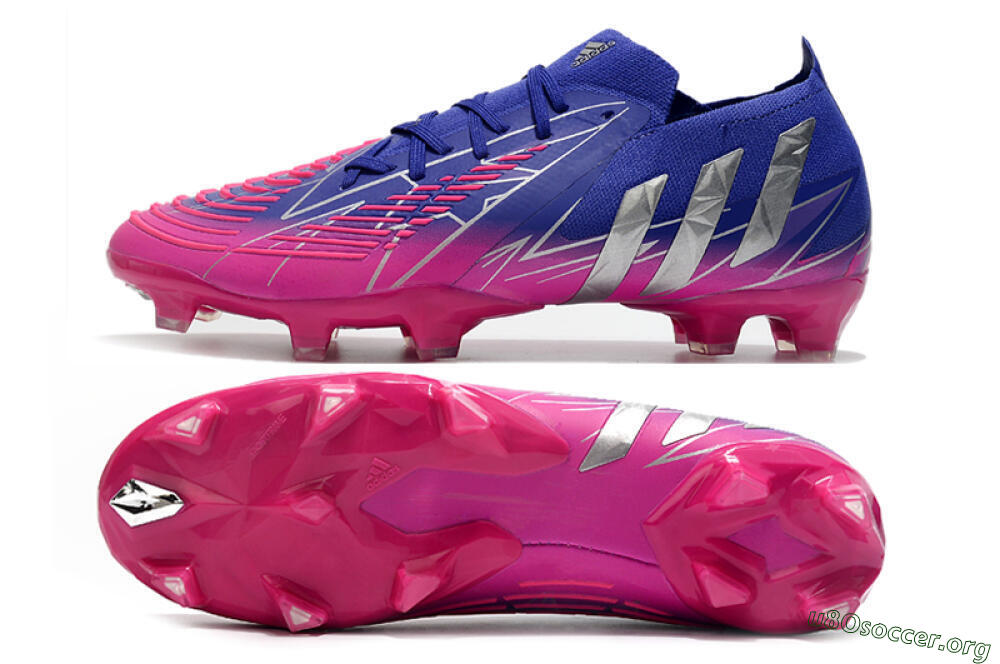 Adidas Predator Edge.1 Low FG Football Boots - Purple/Pink 1