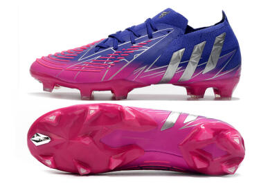 Adidas Predator Edge.1 Low FG Football Boots - Purple/Pink