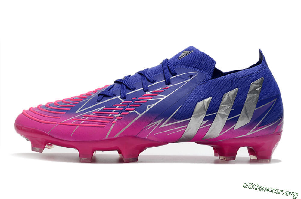 Adidas Predator Edge.1 Low FG Football Boots - Purple/Pink 3