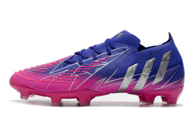 Adidas Predator Edge.1 Low FG Football Boots - Purple/Pink