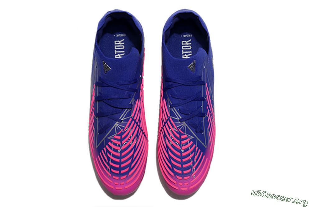Adidas Predator Edge.1 Low FG Football Boots - Purple/Pink 4