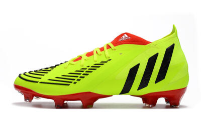 Adidas Predator Edge Geometric.1 FG Football Boots - Green/Red