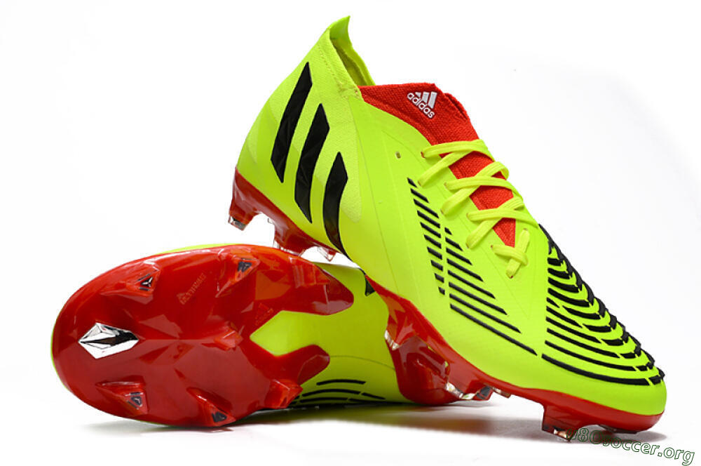 Adidas Predator Edge Geometric.1 FG Football Boots - Green/Red 0