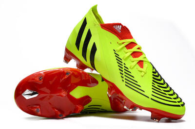 Adidas Predator Edge Geometric.1 FG Football Boots - Green/Red