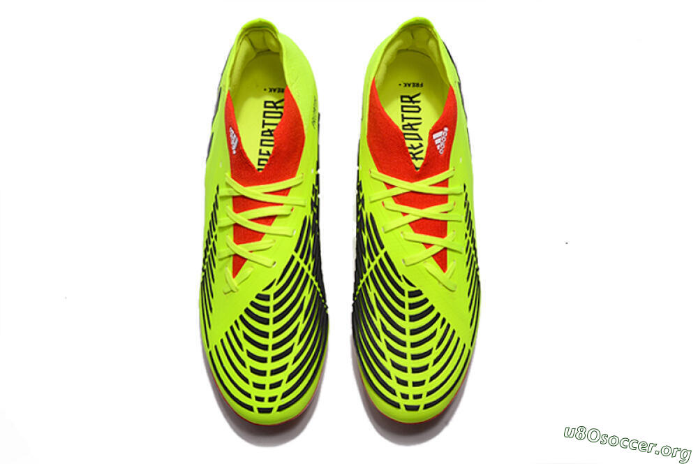 Adidas Predator Edge Geometric.1 FG Football Boots - Green/Red 5