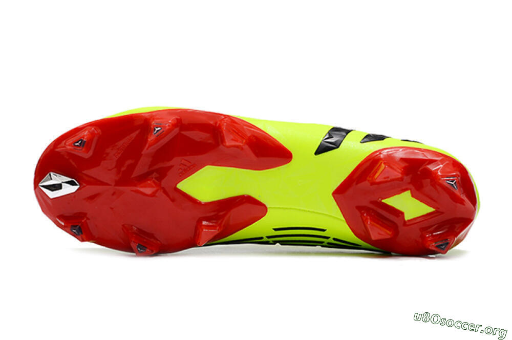 Adidas Predator Edge Geometric.1 FG Football Boots - Green/Red 7