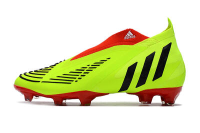 Adidas Predator Edge Geometric+ FG Football Boots - Green/Red