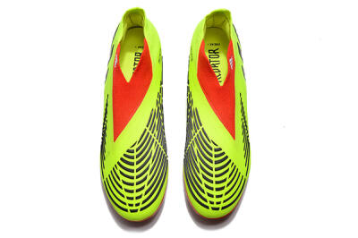Adidas Predator Edge Geometric+ FG Football Boots - Green/Red