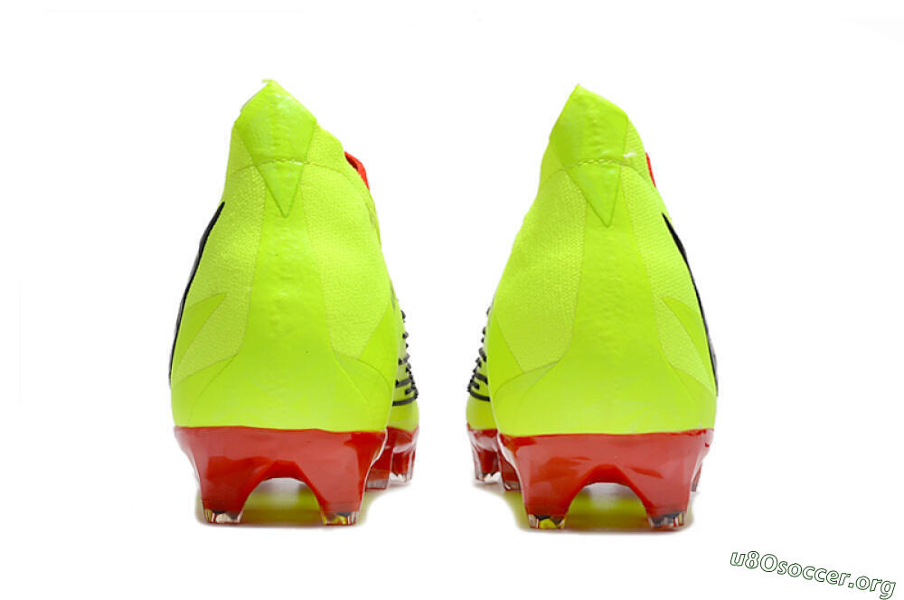 Adidas Predator Edge Geometric+ FG Football Boots - Green/Red 6