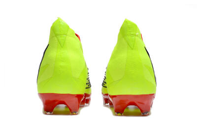 Adidas Predator Edge Geometric+ FG Football Boots - Green/Red